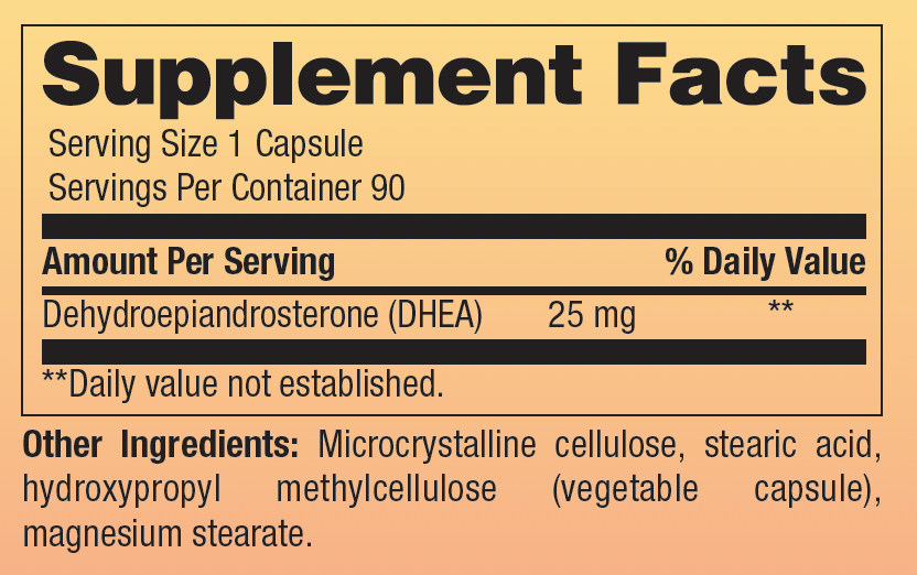Adrenal Restore DHEA 25mg